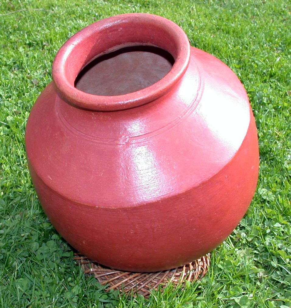 Indian clay water pots