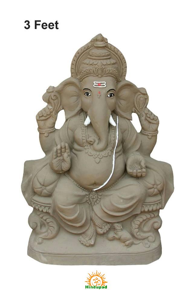 Artistic Rat Ganesha Statue