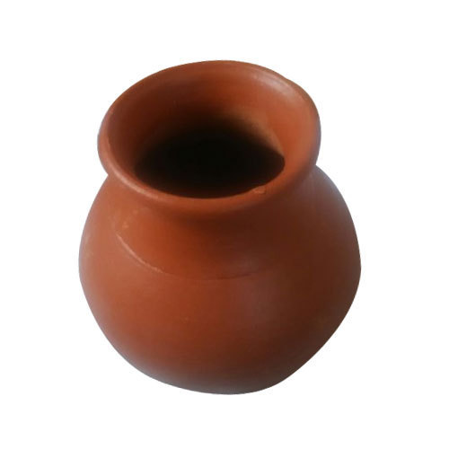 Indian clay yogurt pot