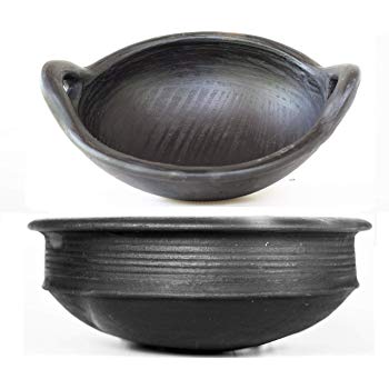 Earthen Black Cooking Pot