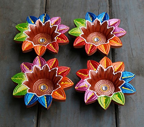 Designer Terracotta Diya