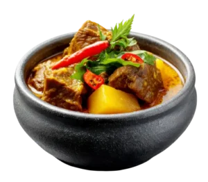 Black Clay Fish Curry Pot