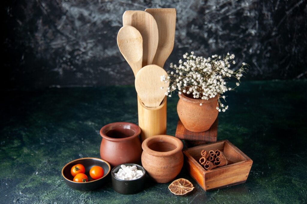 Clay Condiment Set