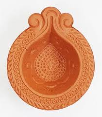 Clay-Designer-Diya