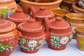 Clay-Handmade-Decorative-Pots
